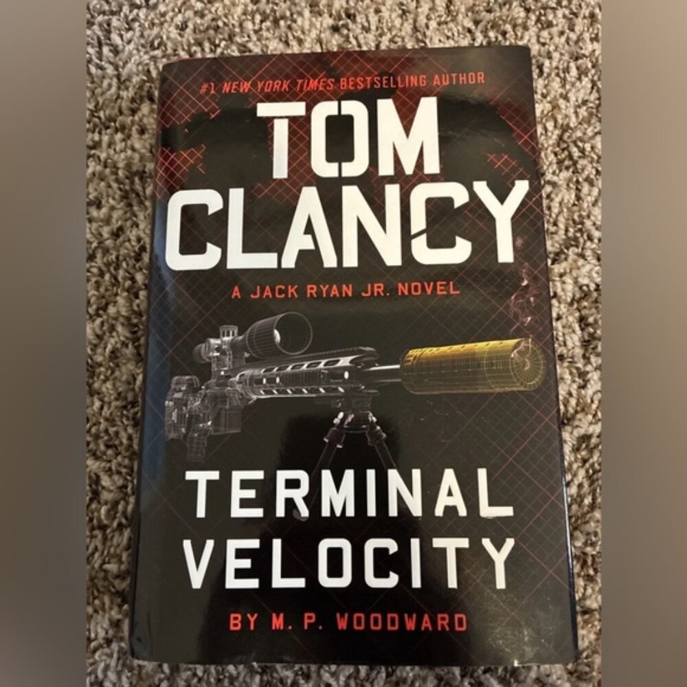 Tom Clancy Terminal Velocity by M. P. Woodward (2025, Hardcover)
